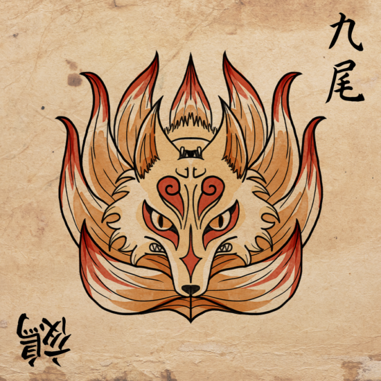 Kyubi 九尾 Nue 鵺