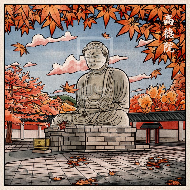 Grand Bouddha de Kamakura 高徳院 | Shiki 四季