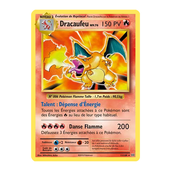 Dracaufeu [11/108] XY Évolutions (FR)